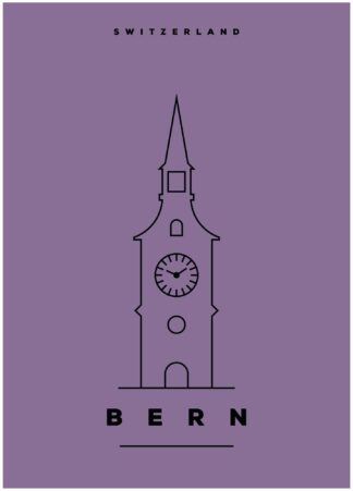 Bern illustration poster