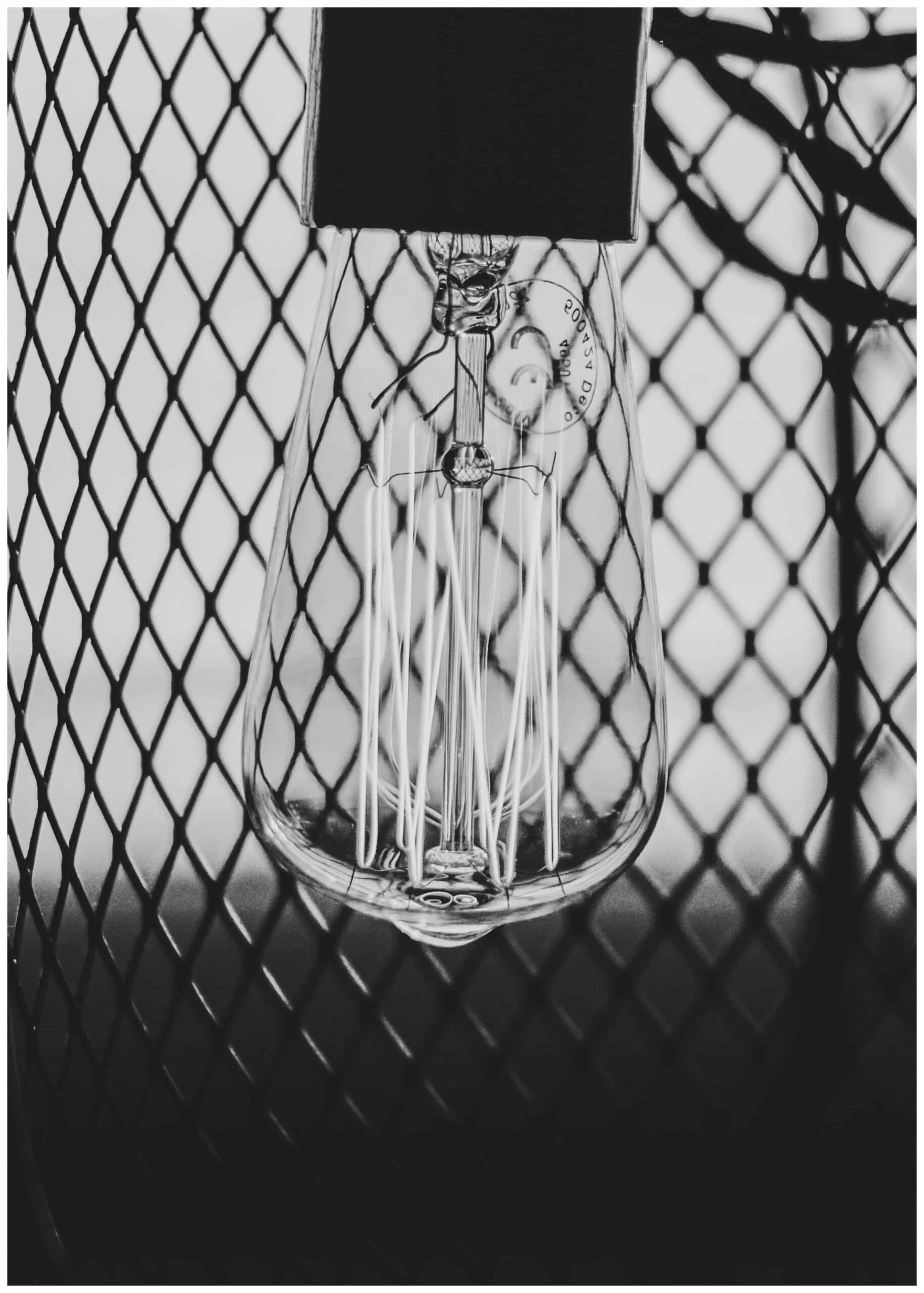 light bulb poster
