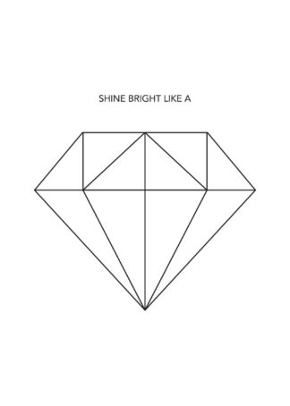 Shine Bright Like a Diamond poster