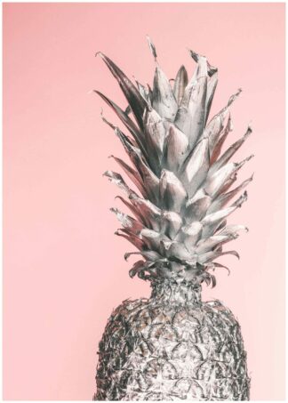 pink pineapple poster