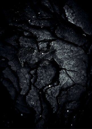 Rock surface monotone poster